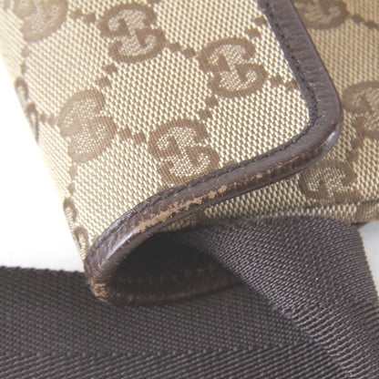 Gucci Mini Waist Bag GG Canvas Beige — view 7