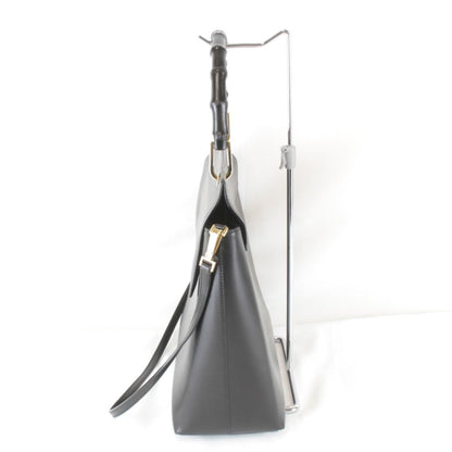 Gucci Bamboo 2-Way Shoulder 001 Bag Leather Black — view 3
