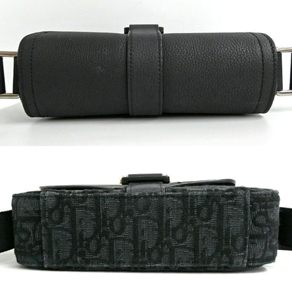 Dior Saddle Heritage Messenger Bag Mini Leather Oblique — view 4