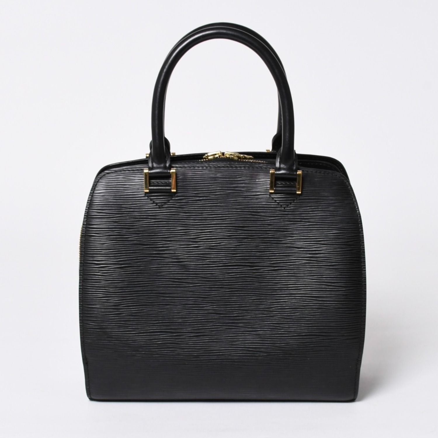 Louis Vuitton Epi Pont Neuf Handbag Black Gold — view 2