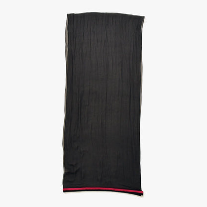 Chanel Lace Dress Black Pink CC Logo Button Shawl Silk — view 3