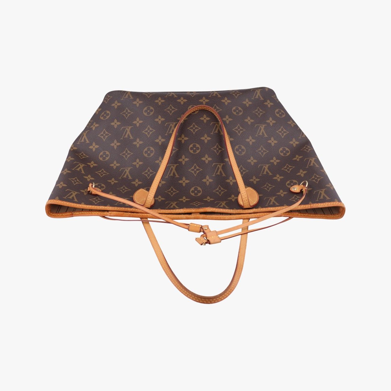 Louis Vuitton Neverfull MM Monogram Brown Canvas — view 8