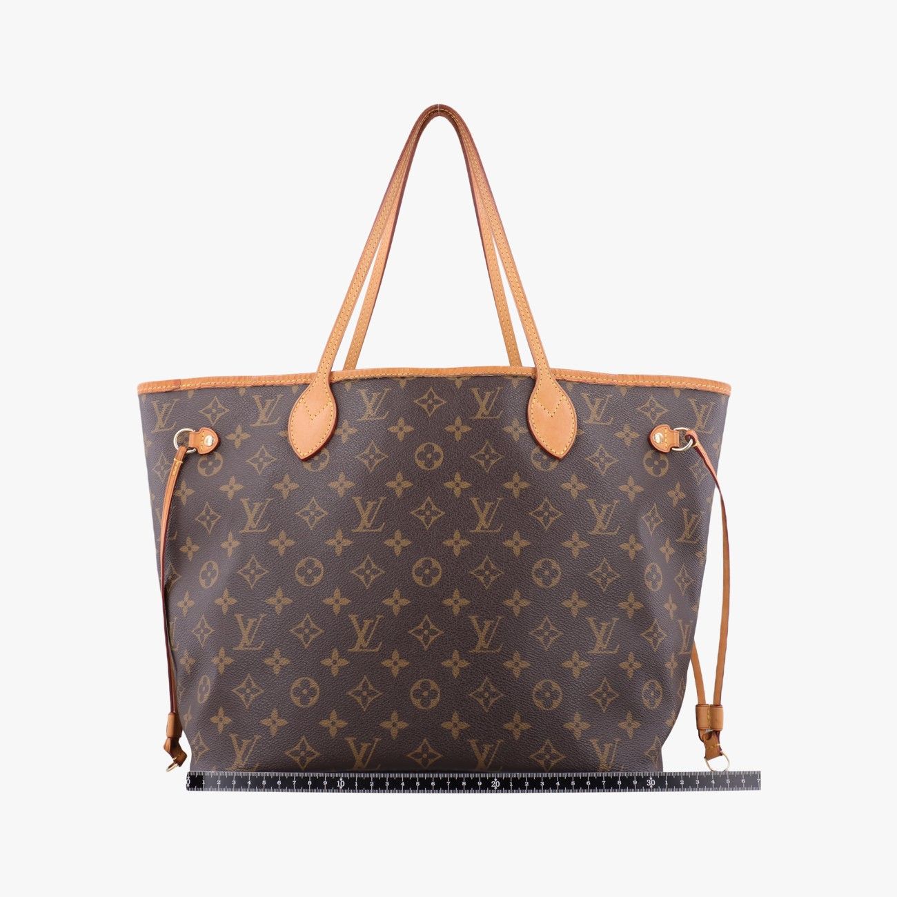 Louis Vuitton Neverfull MM Monogram Brown Canvas — view 2