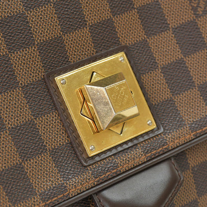 Louis Vuitton Bergamo MM 2-Way Shoulder Bag Damier Brown — view 5