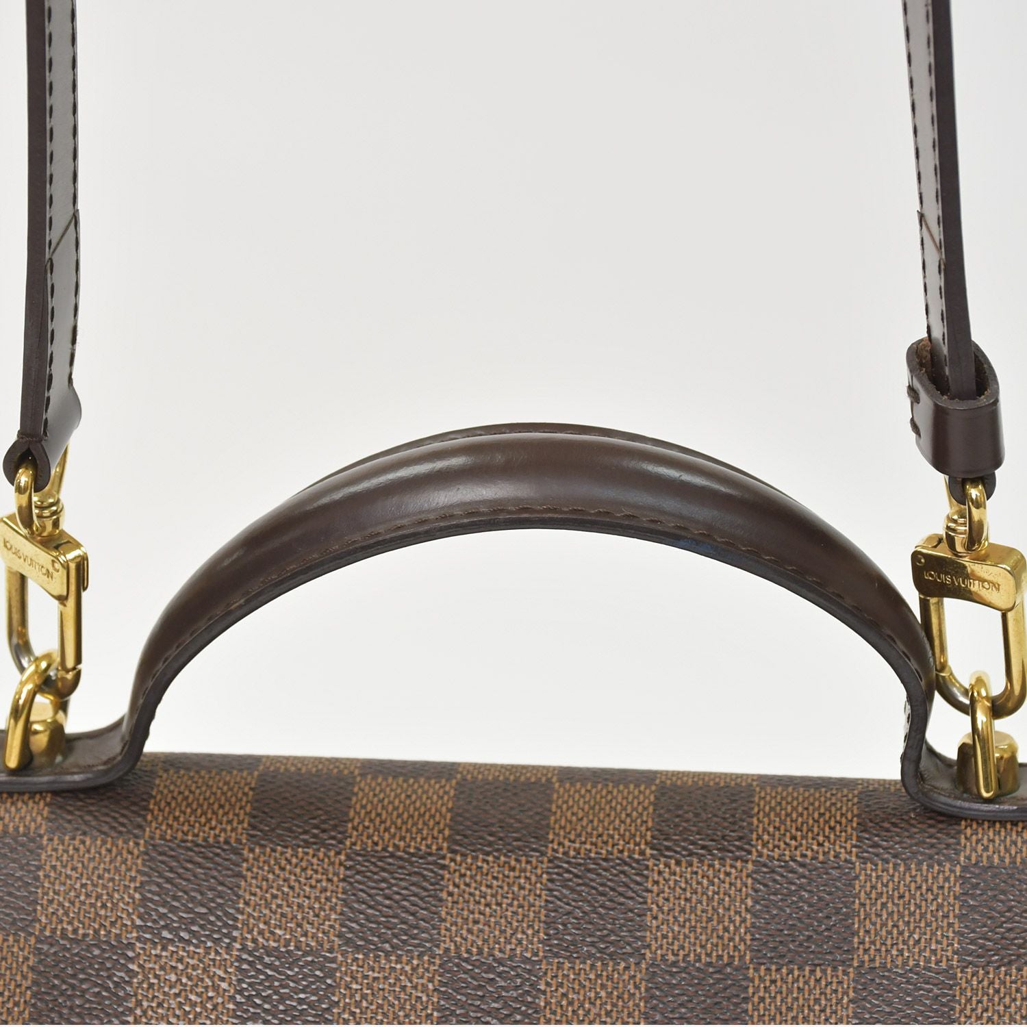 Louis Vuitton Bergamo MM 2-Way Shoulder Bag Damier Brown — view 6