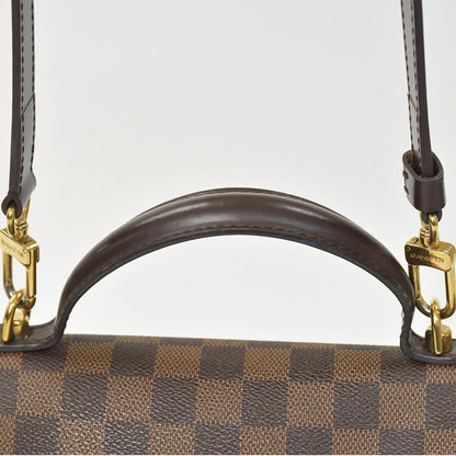 Louis Vuitton Bergamo MM 2-Way Shoulder Bag Damier Brown — view 6