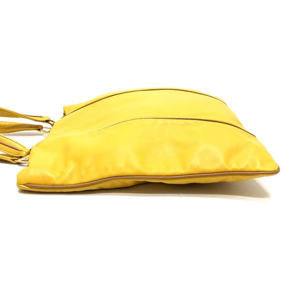 Loewe Tote Bag Logo Anagram Leather Yellow — view 3