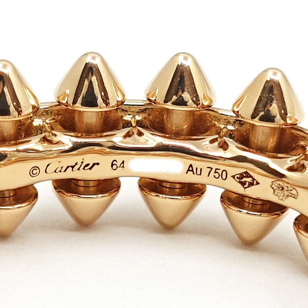 Cartier 18K Pink Gold Clash de Cartier Cartier Ring MM — view 7