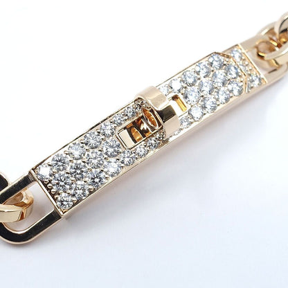 Hermes Necklace Kelly Choker Diamond Pink Gold 36 Box — view 2
