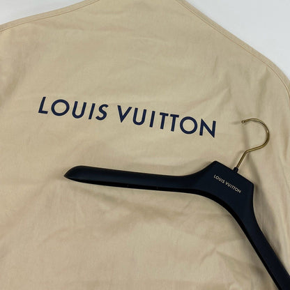 Louis Vuitton Long Cardigan Wool Knit Anchor Button Long Sweater Pink Beige M — view 8