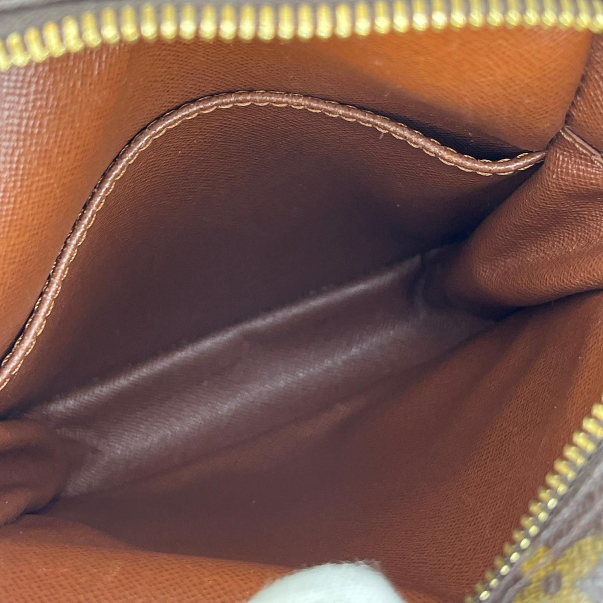 Louis Vuitton Monogram Danube Shoulder Bag Brown — view 6
