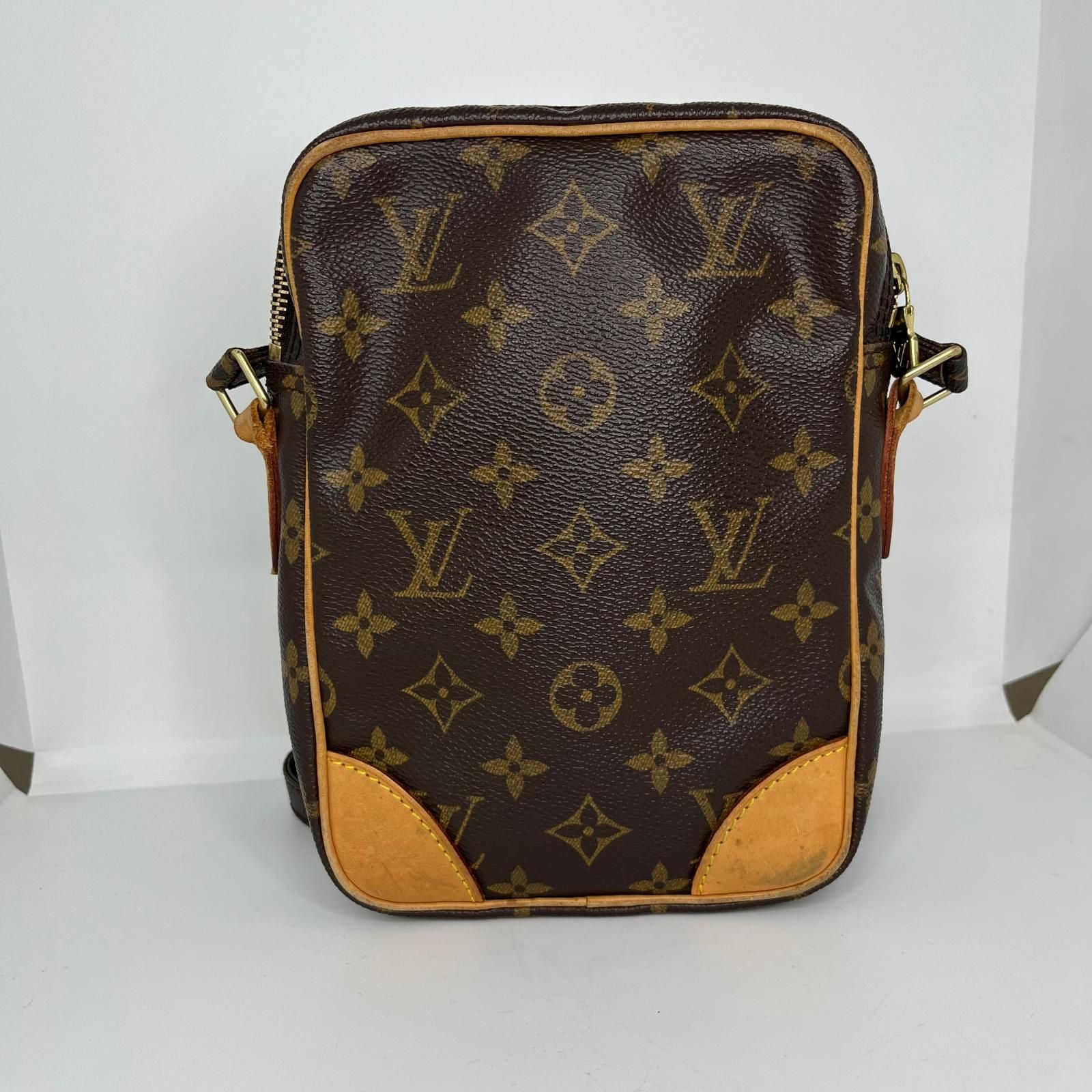 Louis Vuitton Monogram Danube Shoulder Bag Brown — view 2