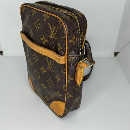 Louis Vuitton Monogram Danube Shoulder Bag Brown — view 3