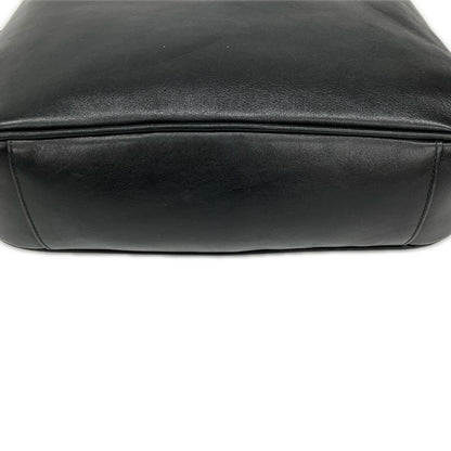 Gucci 2-Way Shoulder Bag Bamboo Leather 001 Black — view 4