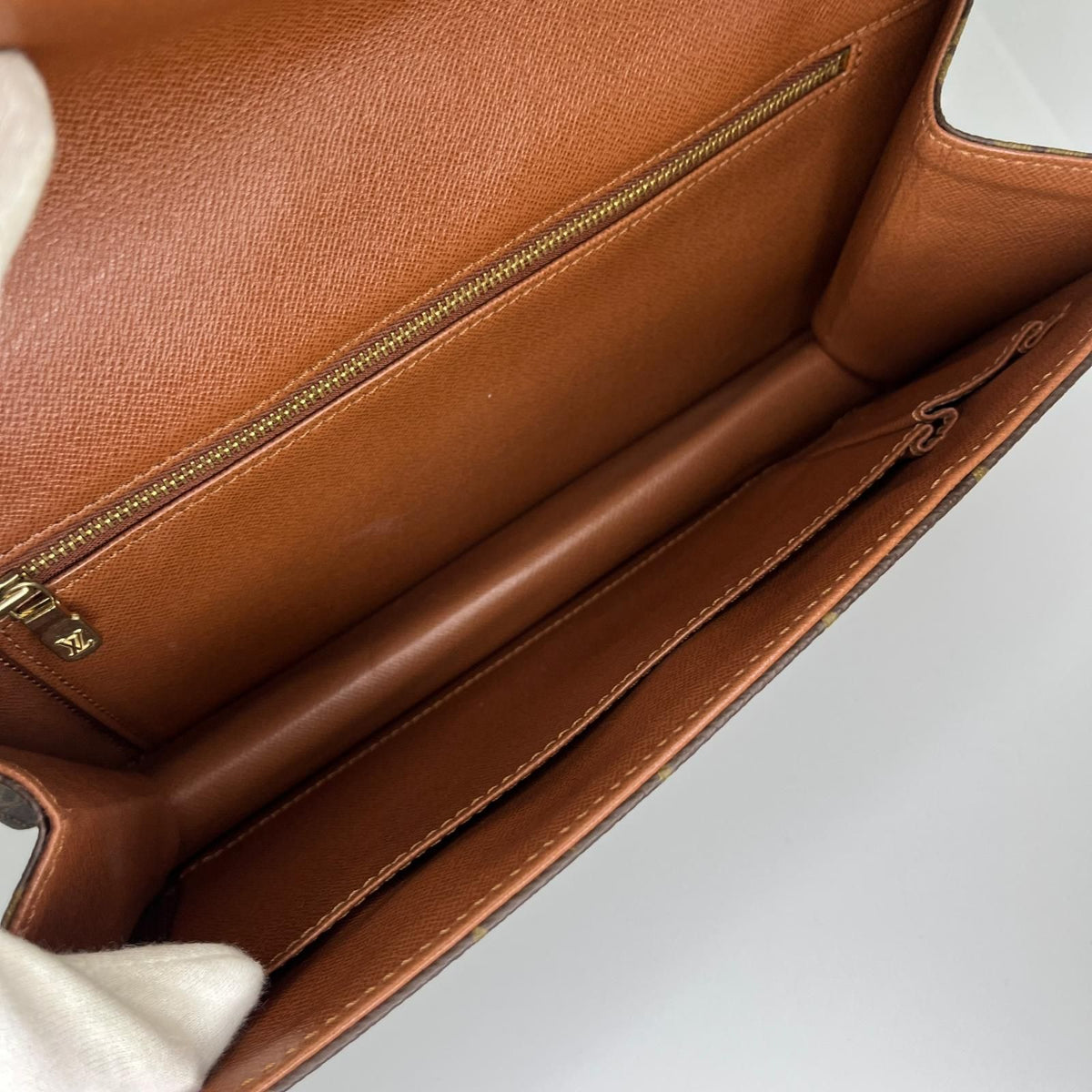 Louis Vuitton Pochette Dam GM Second Bag Brown — view 6