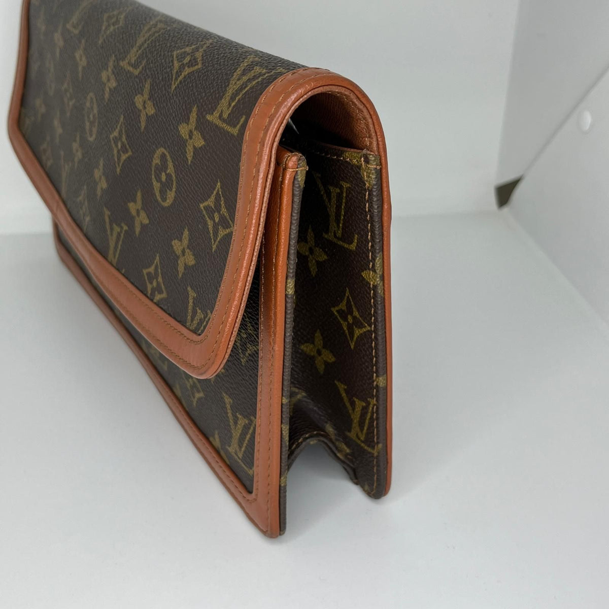 Louis Vuitton Pochette Dam GM Second Bag Brown — view 3