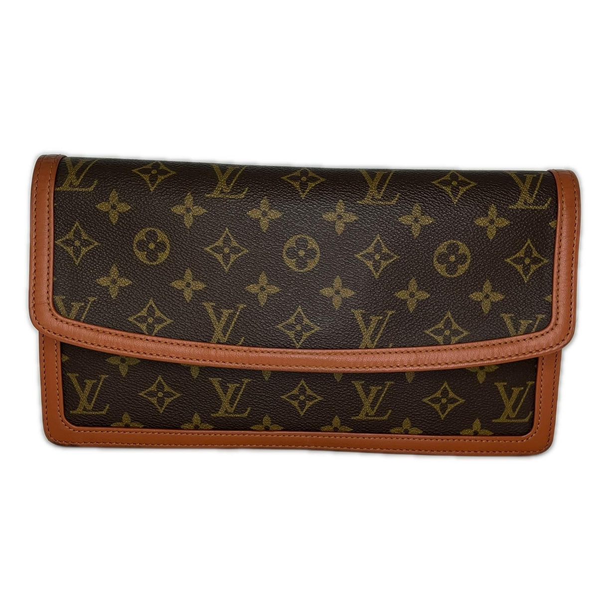 Louis Vuitton Pochette Dam GM Second Bag Brown