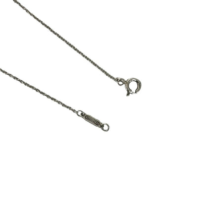Tiffany & Co Bagged Vintage Double Heart Tag Necklace 925 Sterling Silver — view 5
