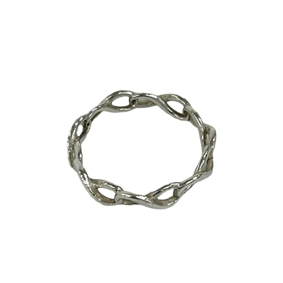Tiffany & Co Vintage Infinity Ring 925 Sterling Silver — view 6