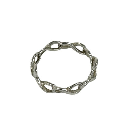 Tiffany & Co Vintage Infinity Ring 925 Sterling Silver — view 6
