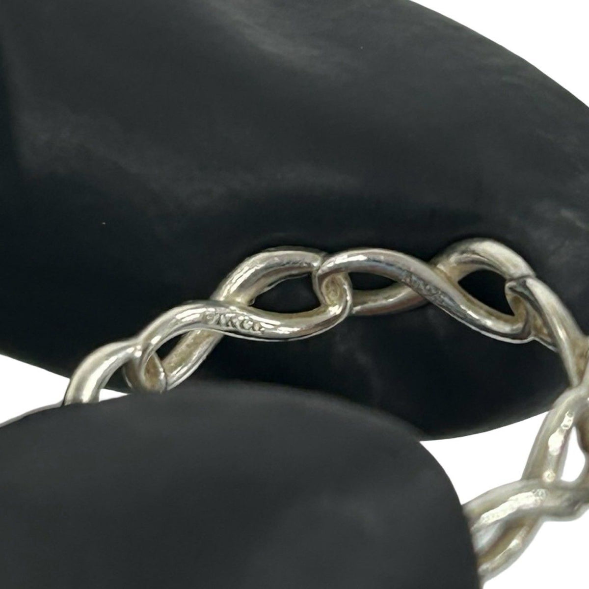 Tiffany & Co Vintage Infinity Ring 925 Sterling Silver — view 3