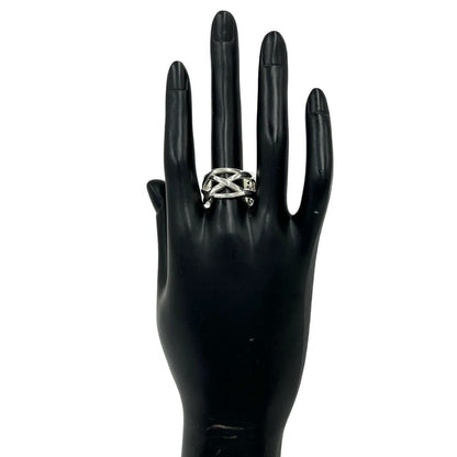 Tiffany & Co Vintage Keltec Knot Ring 925 Sterling Silver — view 2