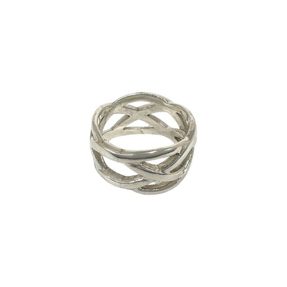 Tiffany & Co Vintage Keltec Knot Ring 925 Sterling Silver — view 4