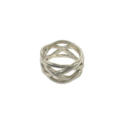 Tiffany & Co Vintage Keltec Knot Ring 925 Sterling Silver — view 5