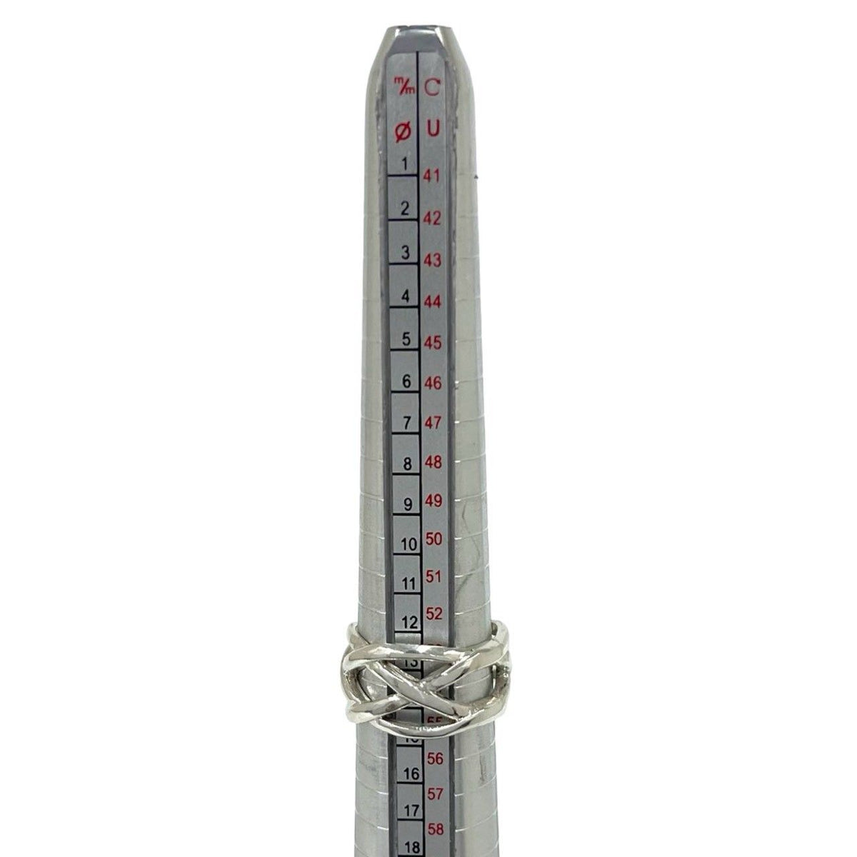 Tiffany & Co Vintage Keltec Knot Ring 925 Sterling Silver — view 7