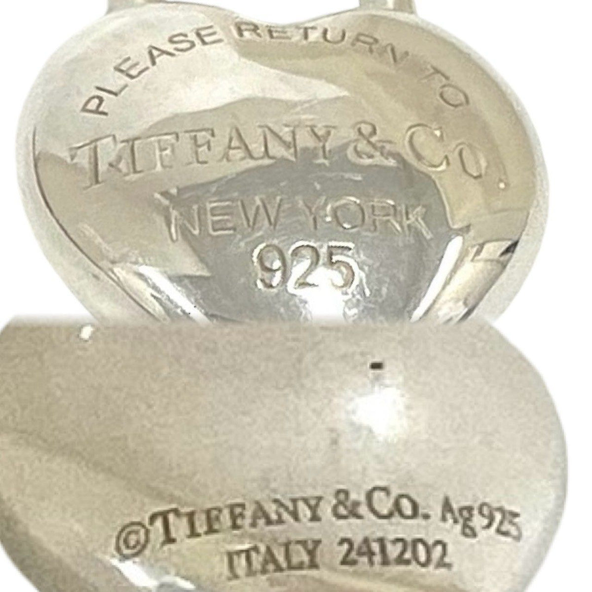 Tiffany & Co Full Heart Earrings Return to 925 Sterling Silver — view 3