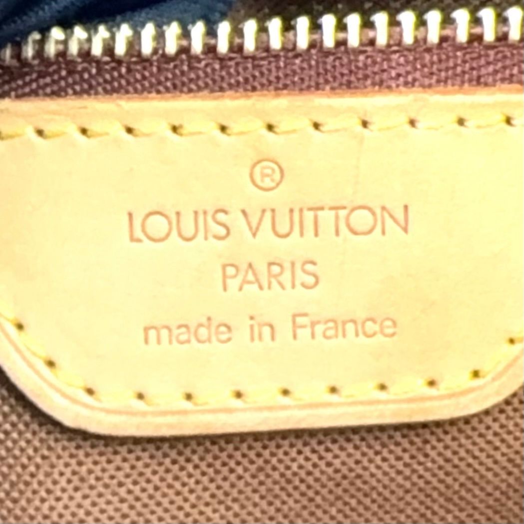 Louis Vuitton Vavin PM Monogram Leather Brown Handle Gold Handbag — view 4