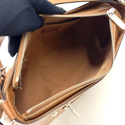 Louis Vuitton Tulen PM Epi Canel Leather Brown Shoulder Bag Silver — view 3