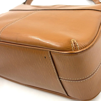 Louis Vuitton Tulen PM Epi Canel Leather Brown Shoulder Bag Silver — view 6