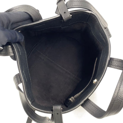 Balenciaga Everyday Shoulder Bag Leather Black Handle Silver — view 3