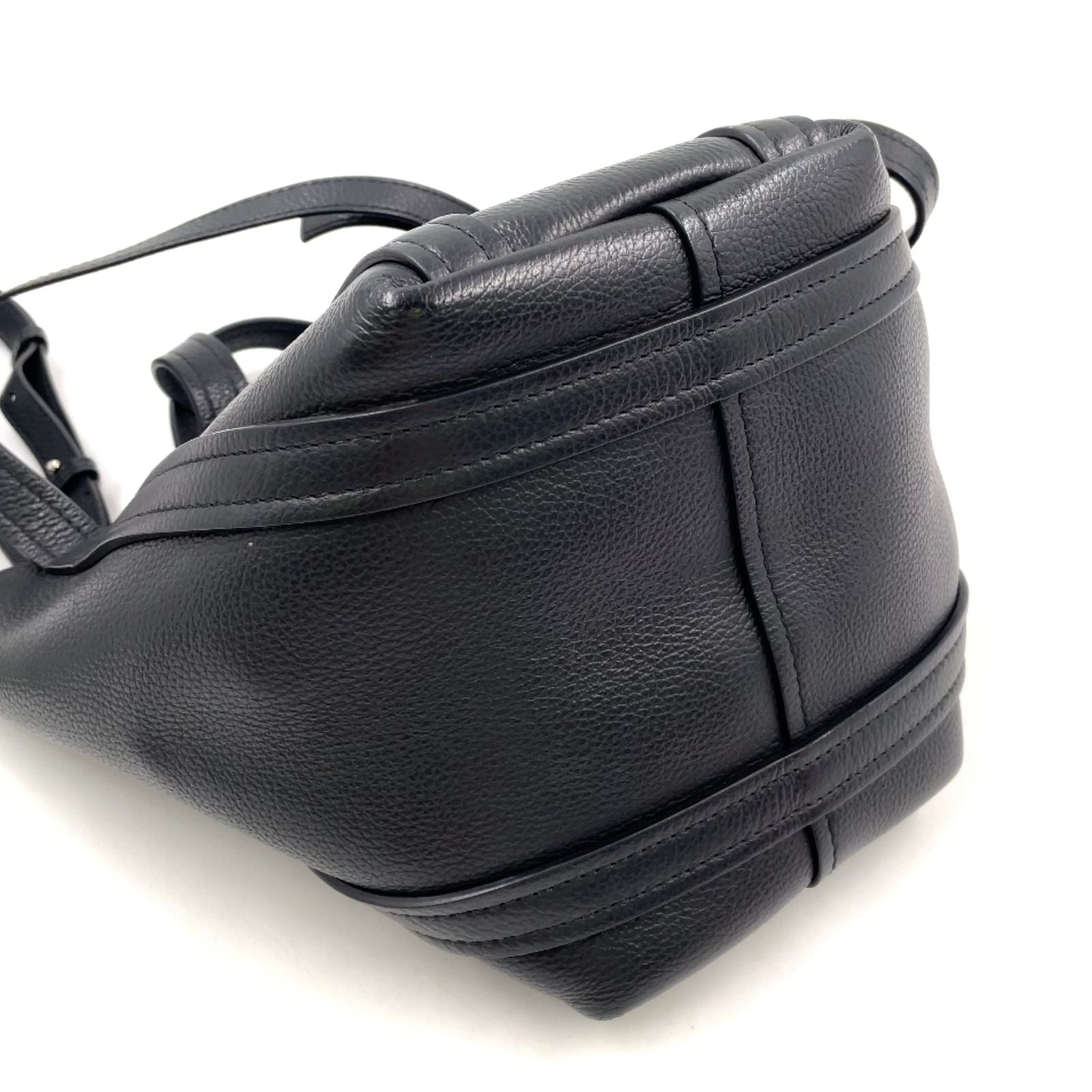 Balenciaga Everyday Shoulder Bag Leather Black Handle Silver — view 8