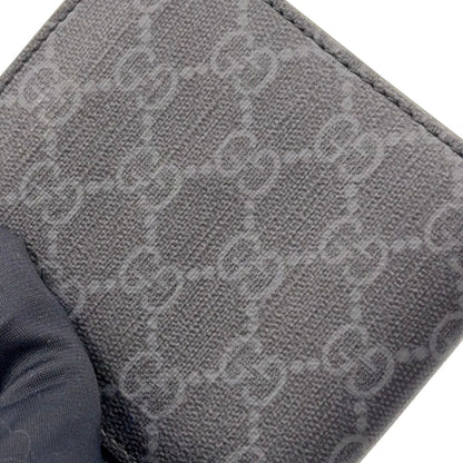 Gucci New Web GG Supreme Gray Bifold Wallet — view 6