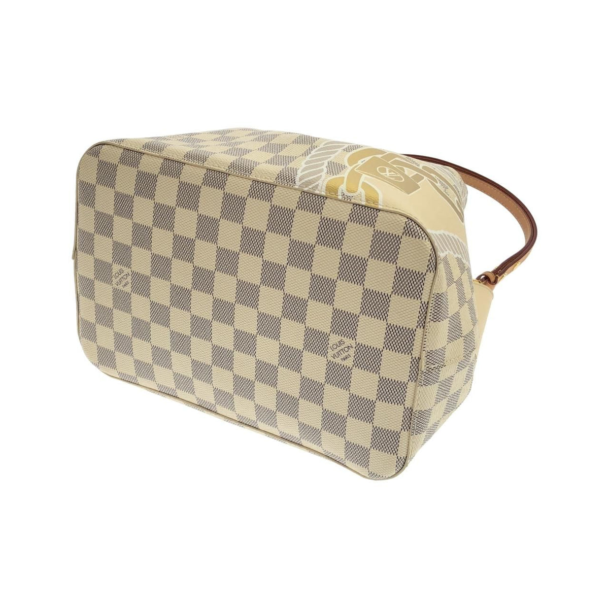 Louis Vuitton Damier Azur Neo Noe MM Shoulder Bag — view 3