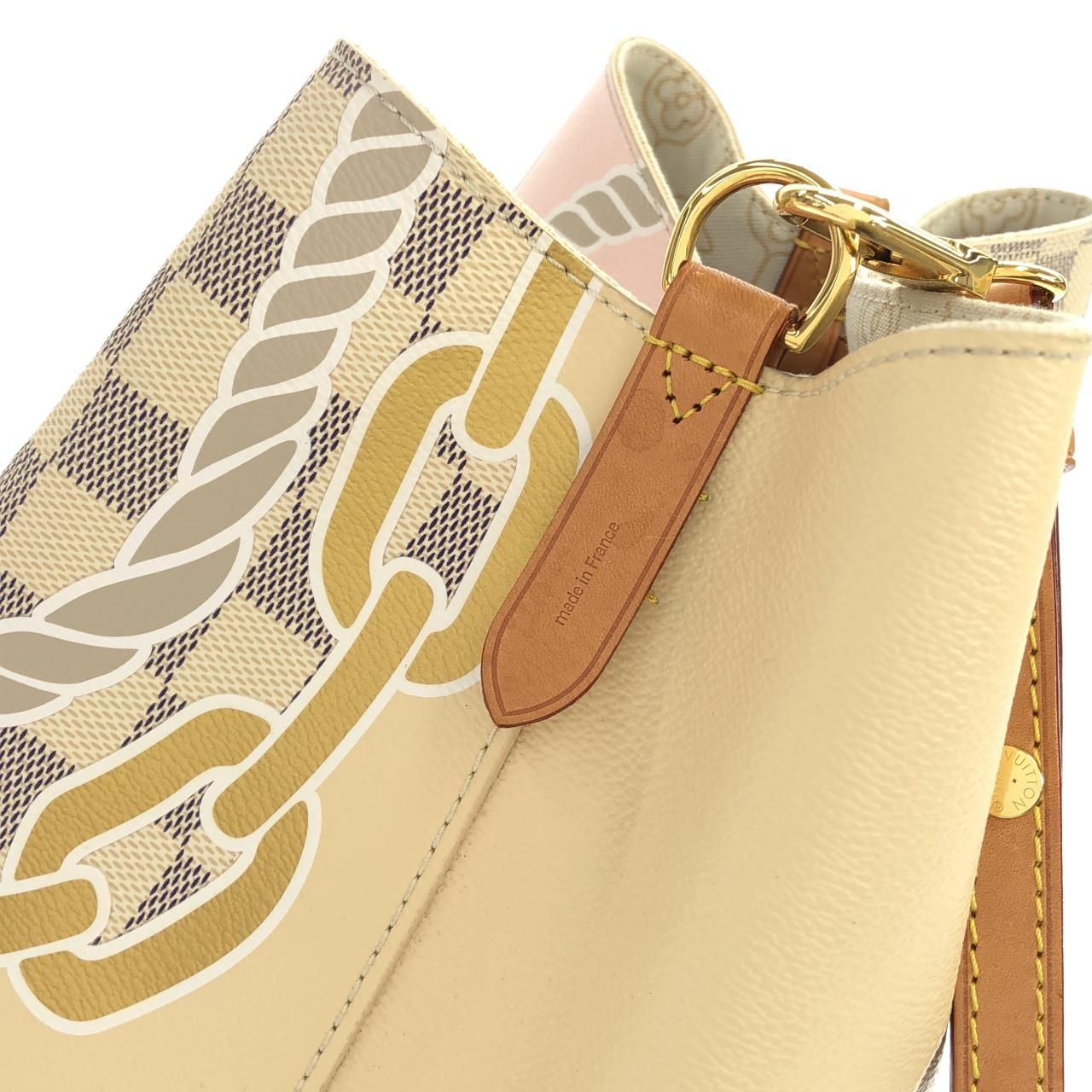Louis Vuitton Damier Azur Neo Noe MM Shoulder Bag — view 4