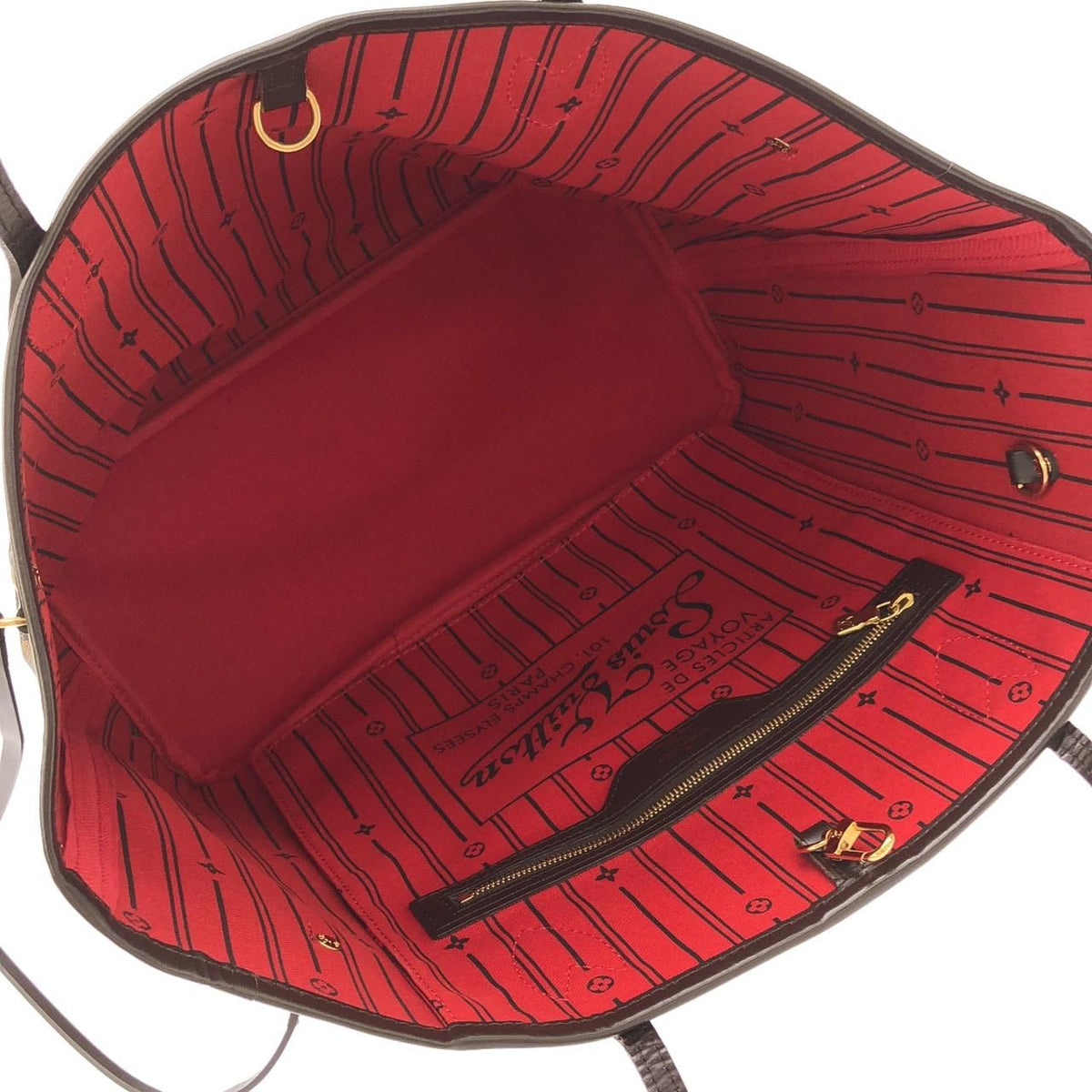 Louis Vuitton Damier Neverfull MM Bag — view 8