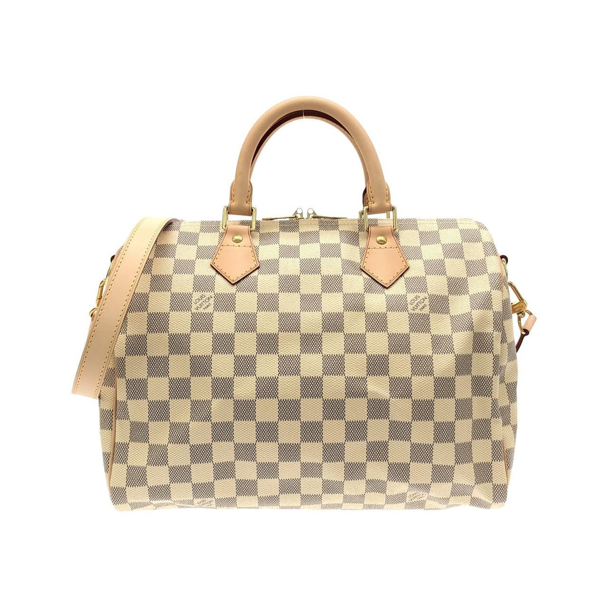 Louis Vuitton Damier Azur Speedy Bandouliere 30 Boston Bag