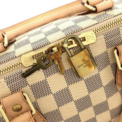 Louis Vuitton Damier Azur Speedy Bandouliere 30 Boston Bag — view 3