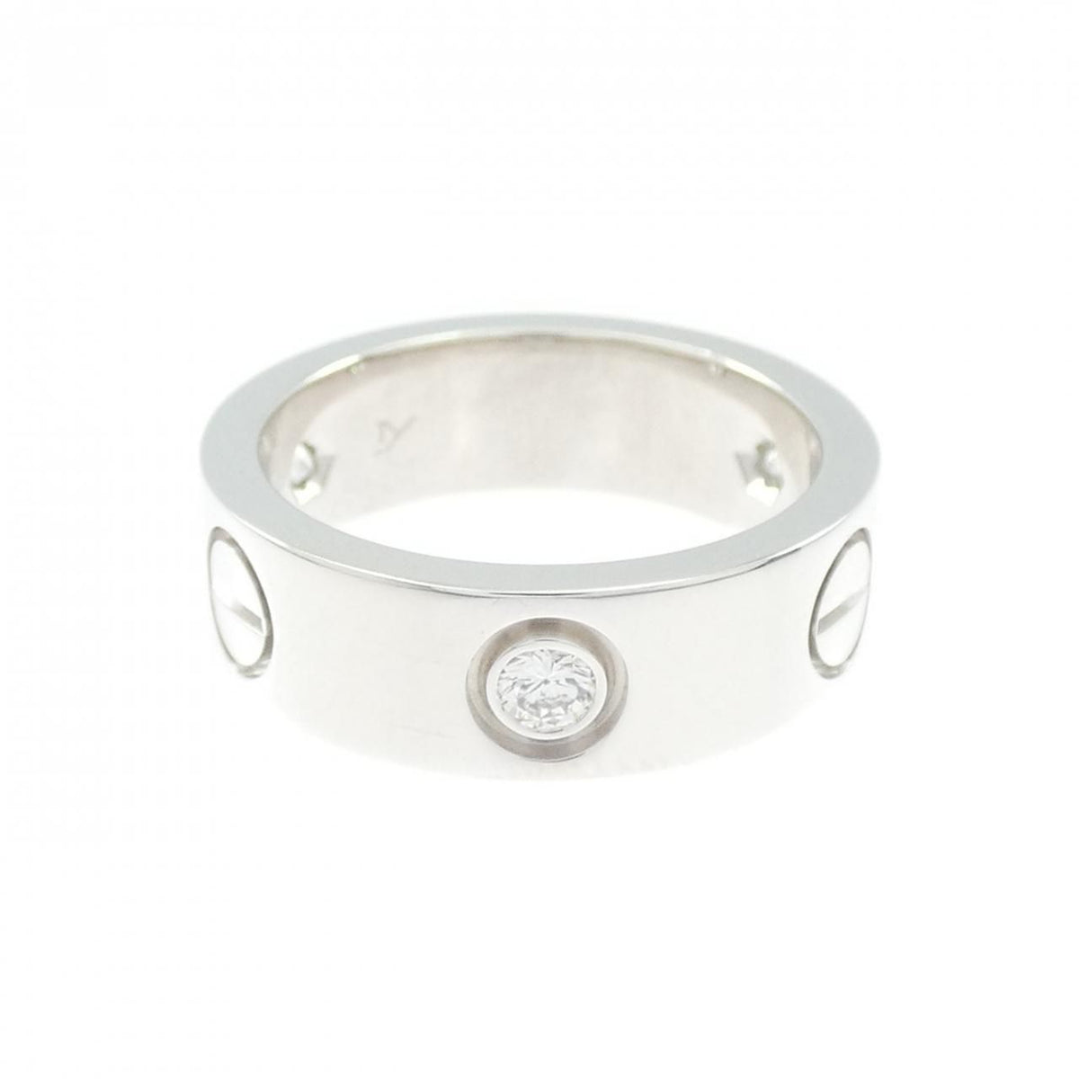Cartier Love Half Diamond Ring — view 2