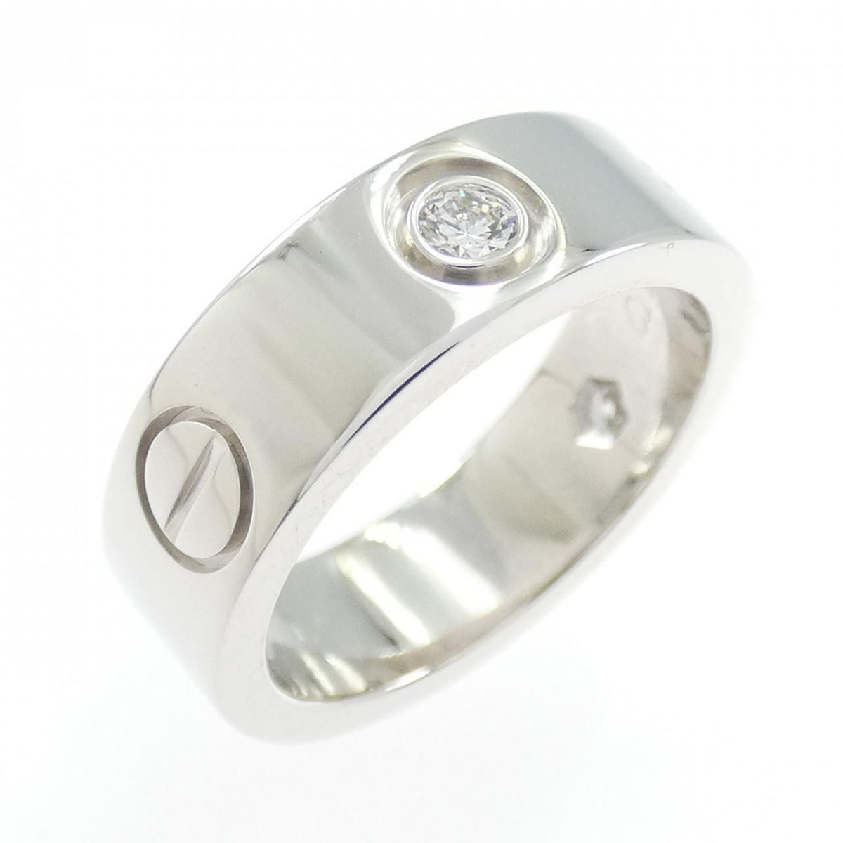 Cartier Love Half Diamond Ring