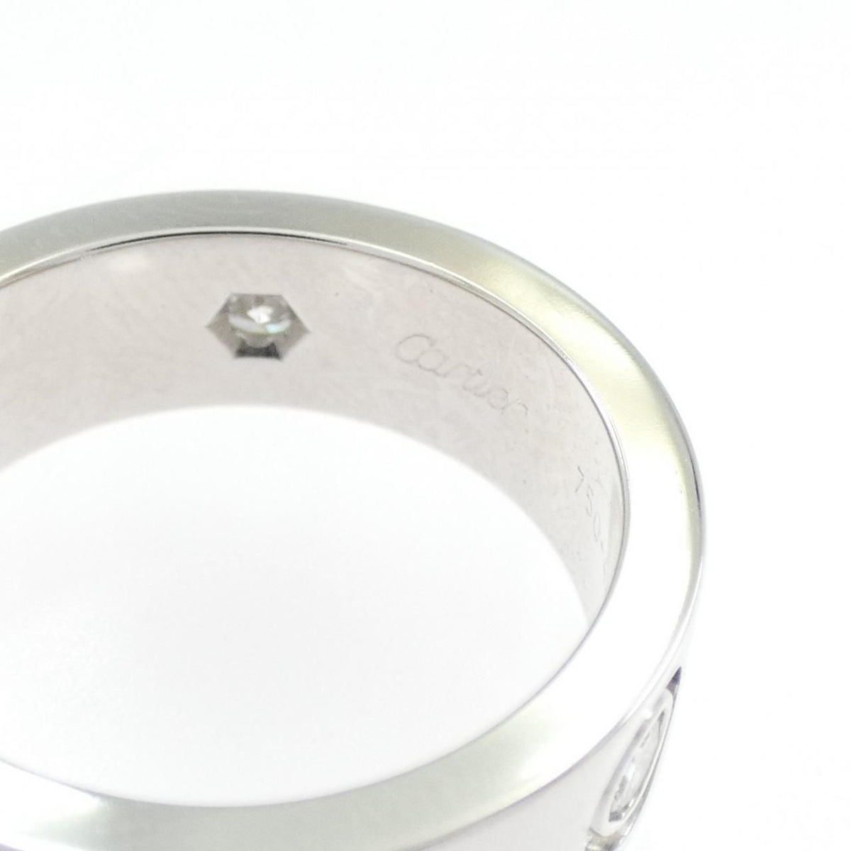 Cartier Love Half Diamond Ring — view 3