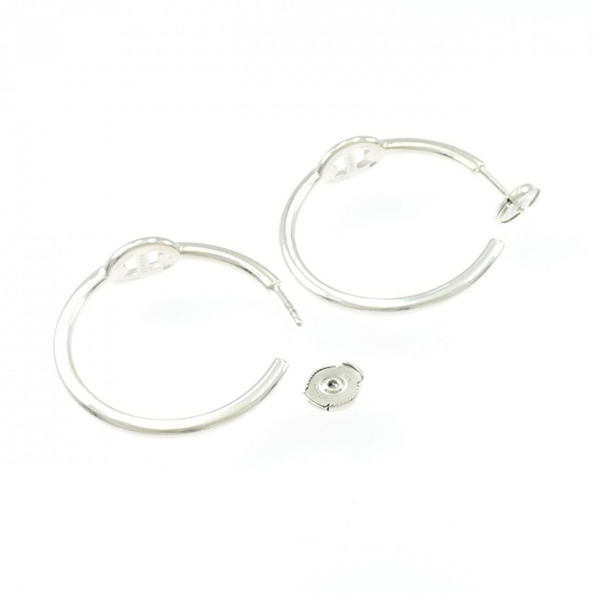 Hermes Chaine D'Ancre Enchainee Large Earrings — view 3