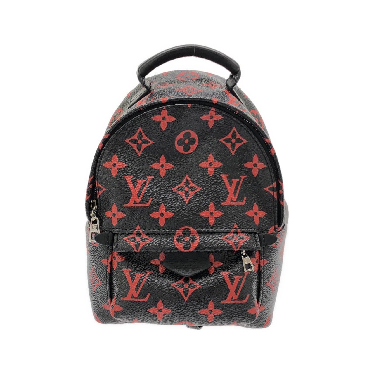 Louis Vuitton Monogram Infra Rouge Palm Spring Backpack Mini