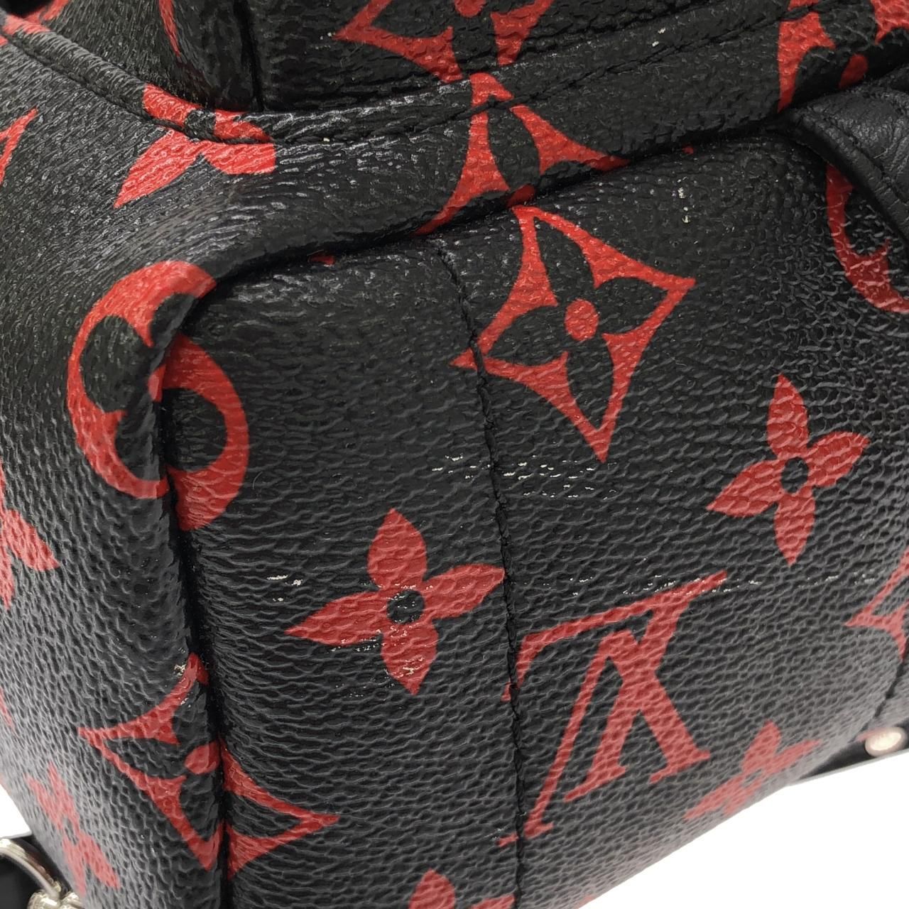 Louis Vuitton Monogram Infra Rouge Palm Spring Backpack Mini — view 4