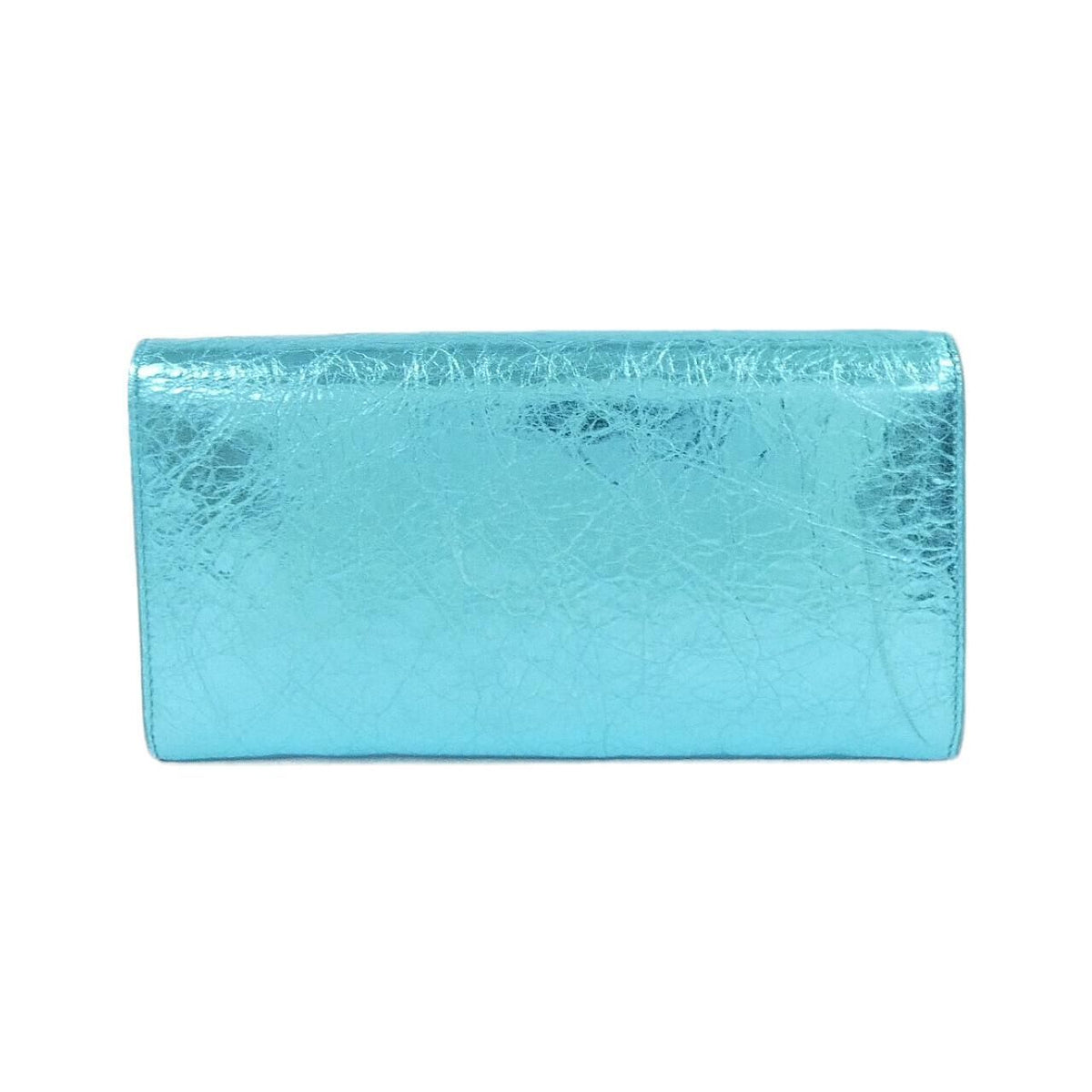 Balenciaga Paper Money Zip Around Metallic Effect Wallet — view 2