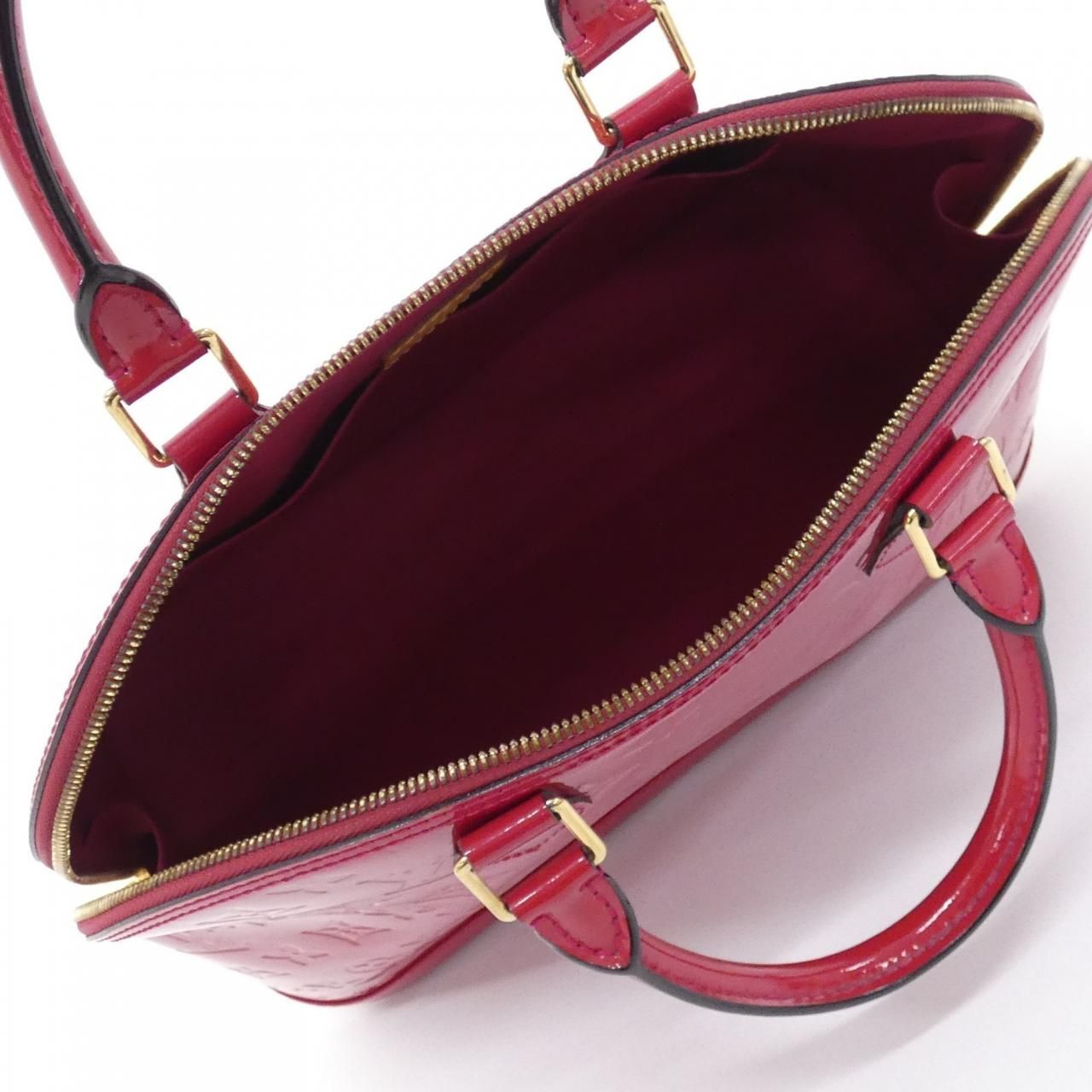 Louis Vuitton Vernis Alma MM Bag — view 8