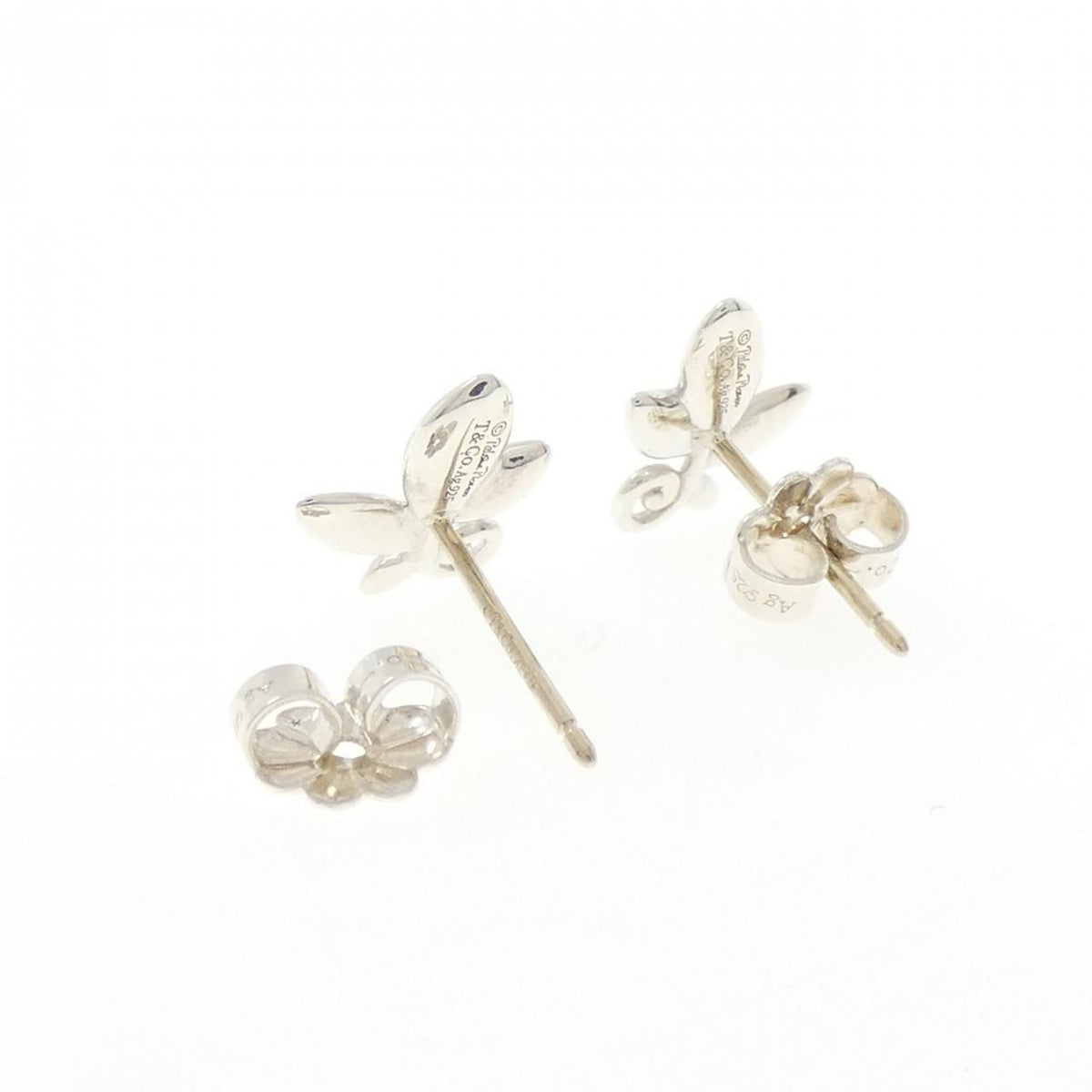 Tiffany & Co Olive Leaf Earrings — view 3